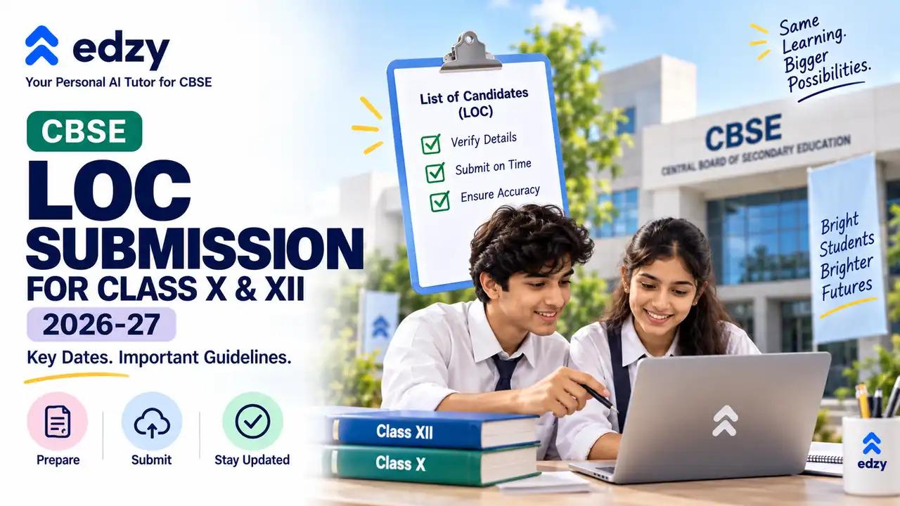 Prior Intimation of Submission of List of Candidates for Class X/XII Examination 2026-27 Prior Intimation of Submission of List of Candidates for Class X/XII Examination 2026-27