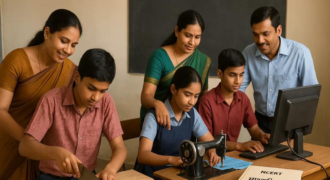 NCERT Releases Handbook for Implementing Vocational Education in Middle Schools NCERT Releases Handbook for Implementing Vocational Education in Middle Schools