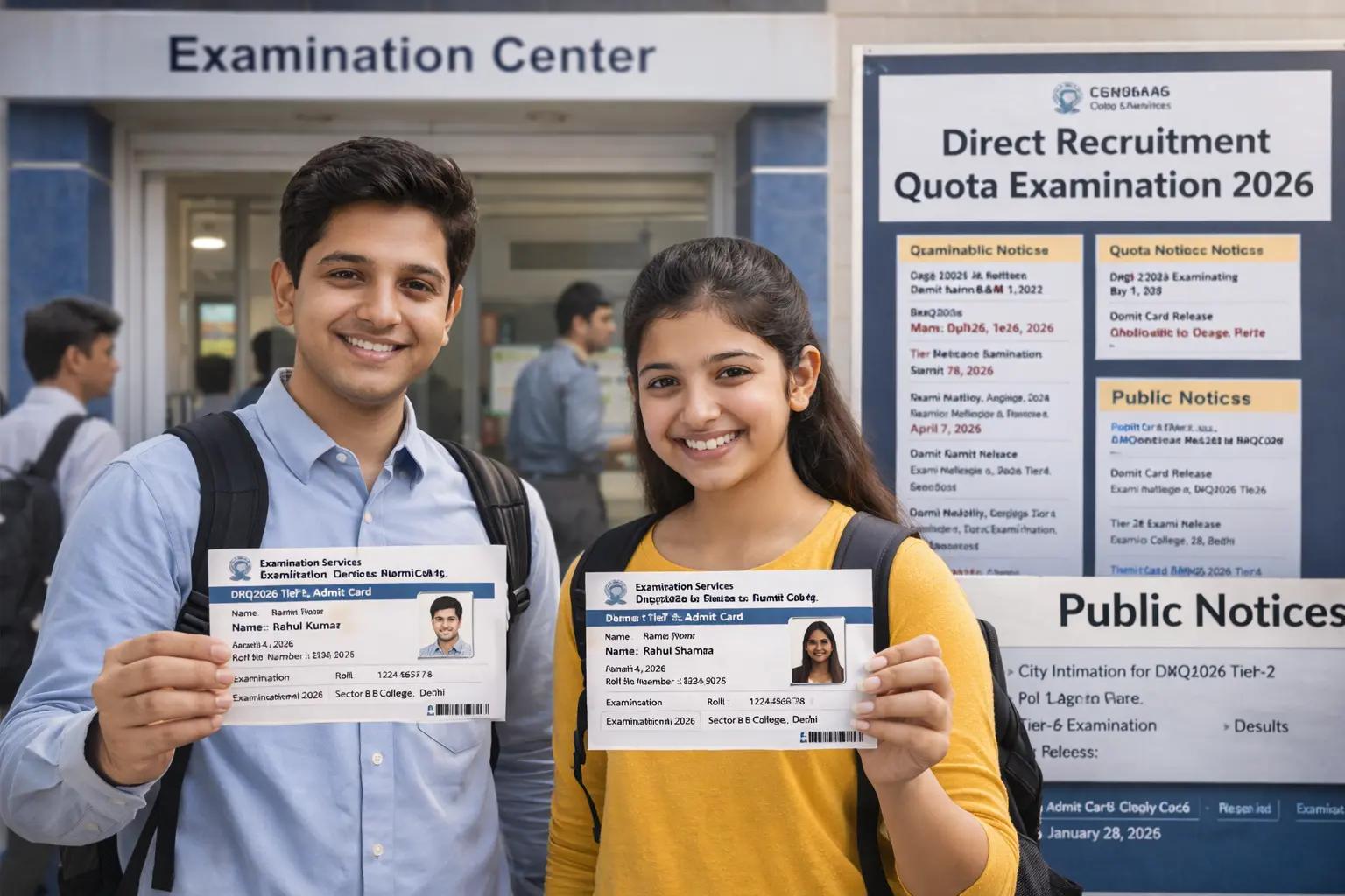 Direct Recruitment Quota Examination 2026: Key Updates and Admit Card Information Direct Recruitment Quota Examination 2026: Key Updates and Admit Card Information