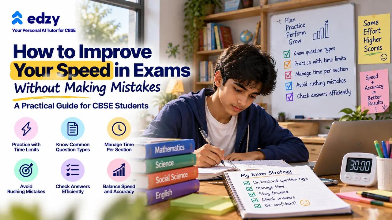 How to Improve Speed in Exams Without Making More Mistakes How to Improve Speed in Exams Without Making More Mistakes