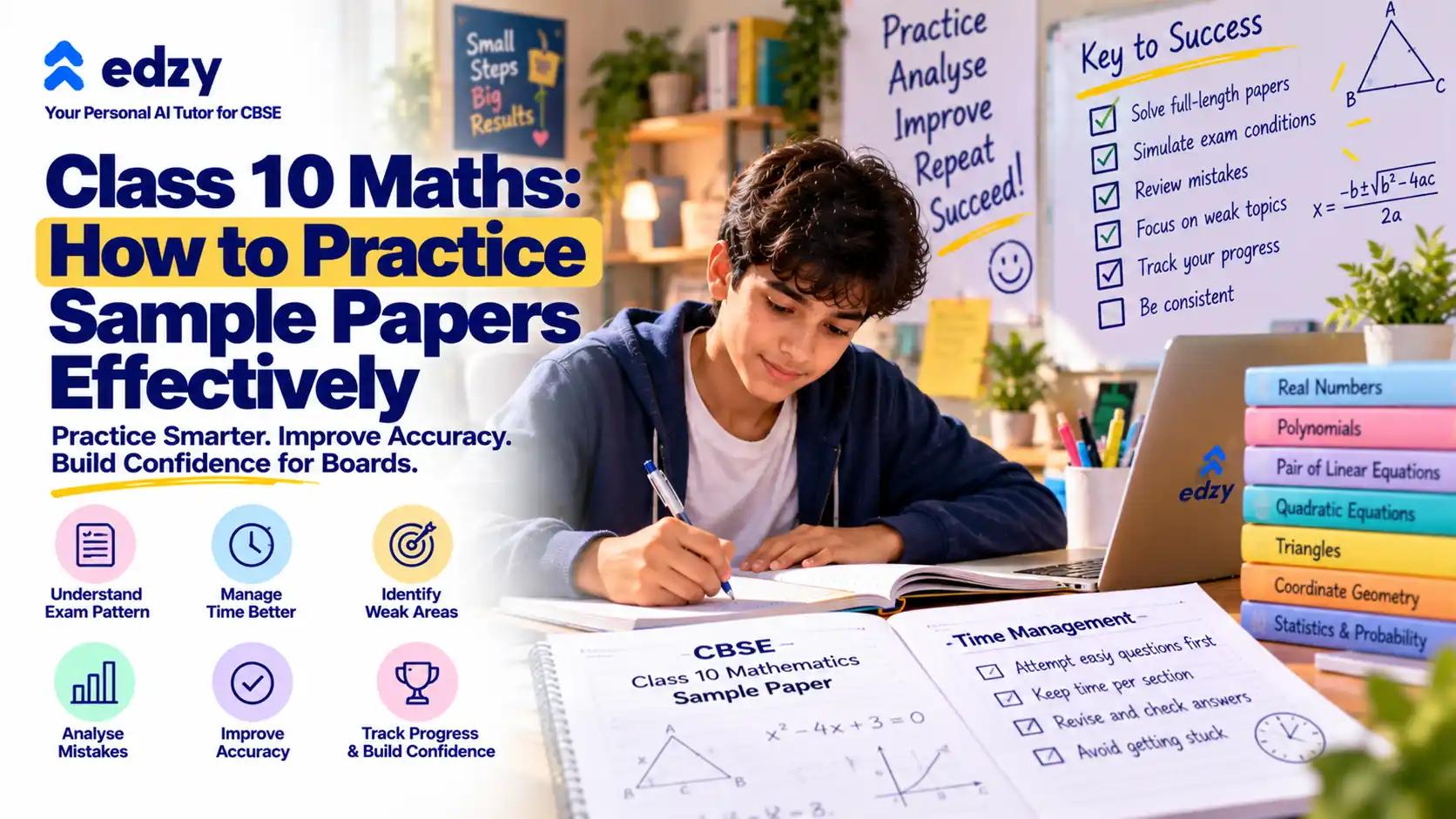 Class 10 Maths: How to Practice Sample Papers Effectively Class 10 Maths: How to Practice Sample Papers Effectively