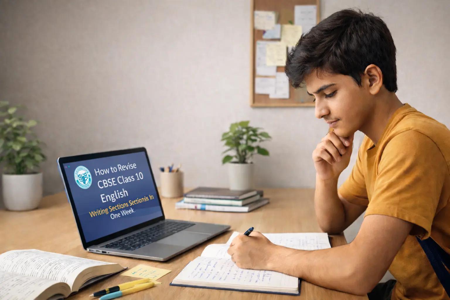 How to Revise CBSE Class 10 English Writing Sections in One Week How to Revise CBSE Class 10 English Writing Sections in One Week