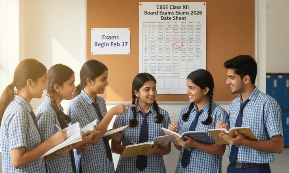 CBSE Class 10 & 12 Board Exam 2026 Date Sheet Released 110 Days Early CBSE Class 10 & 12 Board Exam 2026 Date Sheet Released 110 Days Early