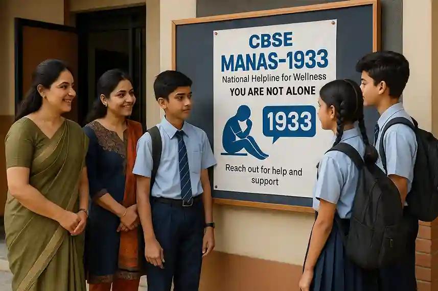 CBSE schools to publicize National Narcotics Helpline MANAS-1933 for drug-free awareness CBSE schools to publicize National Narcotics Helpline MANAS-1933 for drug-free awareness