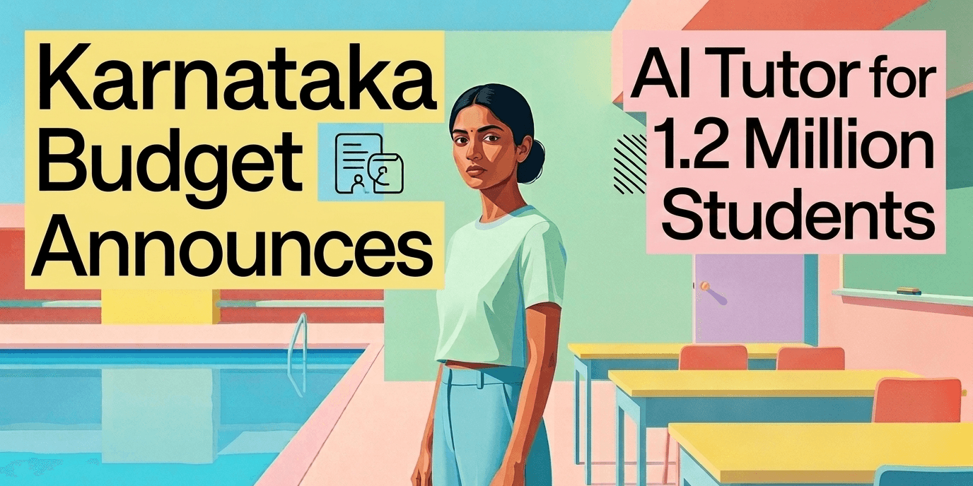 Karnataka Budget Announces AI Tutor for 1.2 Million Students Karnataka Budget Announces AI Tutor for 1.2 Million Students
