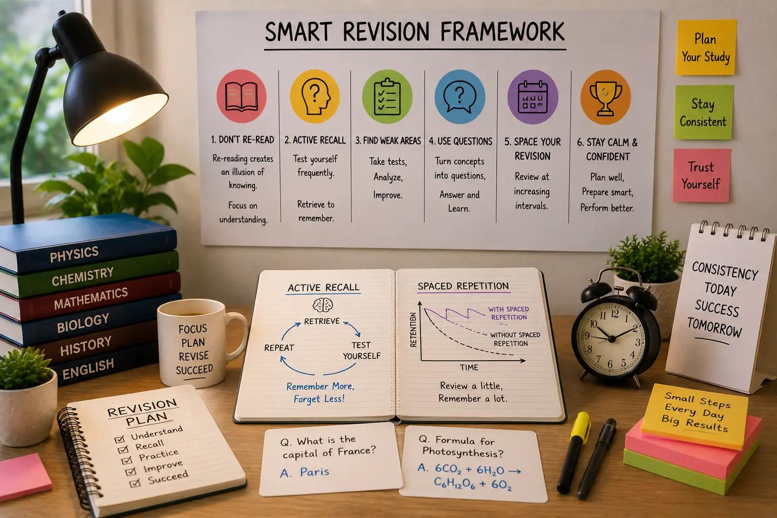 How to Revise Smartly for Exams Without Re-reading Everything How to Revise Smartly for Exams Without Re-reading Everything
