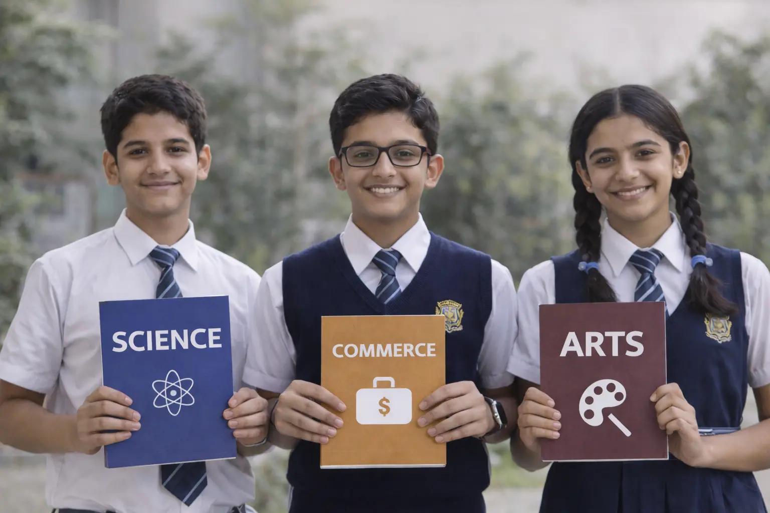 Choosing Science, Commerce, or Arts After CBSE Class 10: A Clear Guide Choosing Science, Commerce, or Arts After CBSE Class 10: A Clear Guide