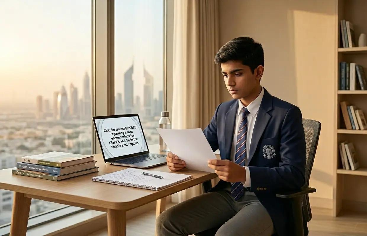 Important Update on CBSE Board Examinations for Class X and XII in the Middle East Important Update on CBSE Board Examinations for Class X and XII in the Middle East